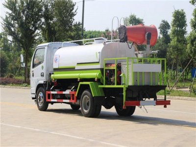 【国六标准】东风小多利卡圆罐5方抑尘车 城市环境的绿色卫士